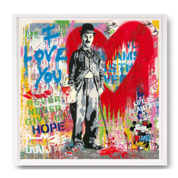 CHAPLIN X BENROZE GALLERY MR.BRAINWASH