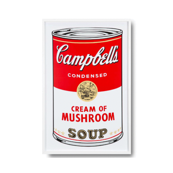 CAMPBELL'S  SOUP - MUSHROOM SOUP - THIS IS NOT BY ME